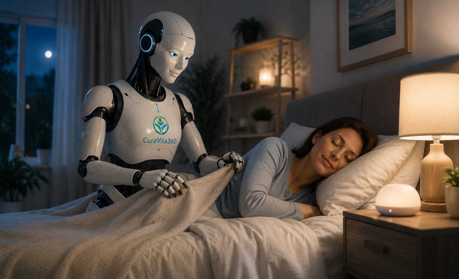 Can a Robot Help You Sleep Better? Wind-Down Routines
